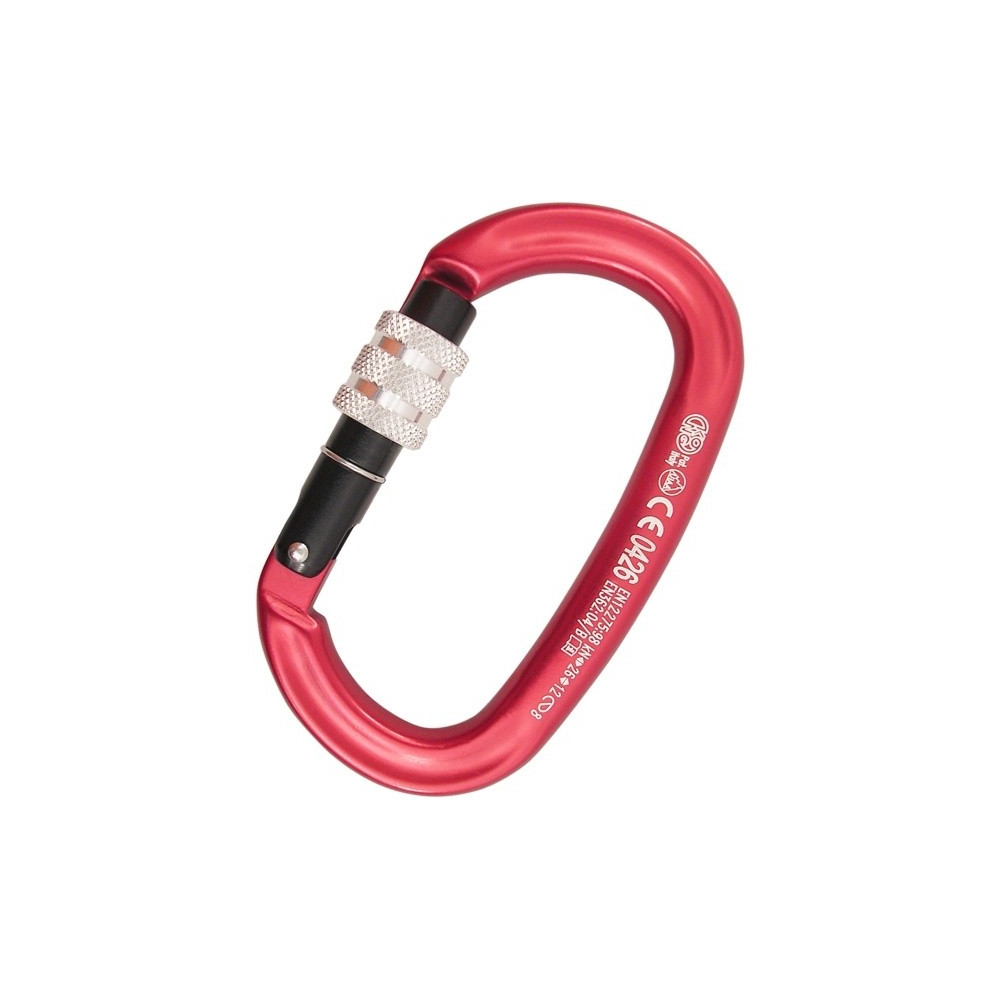 Mosquetão Ovalone Alu  Screw Sleeve – Kong