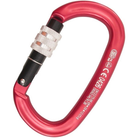 Mosquetão Ovalone Alu  Screw Sleeve – Kong