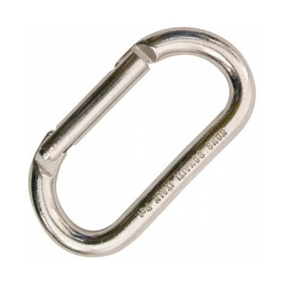 Mosquetão Oval Steel Straight Gate – Kong