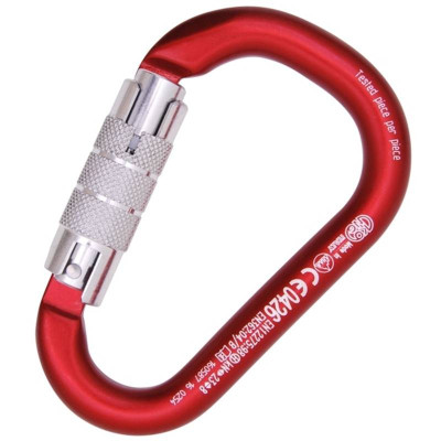 Mosquetão Hms Napik Twist Lock – Vermelho – Kong