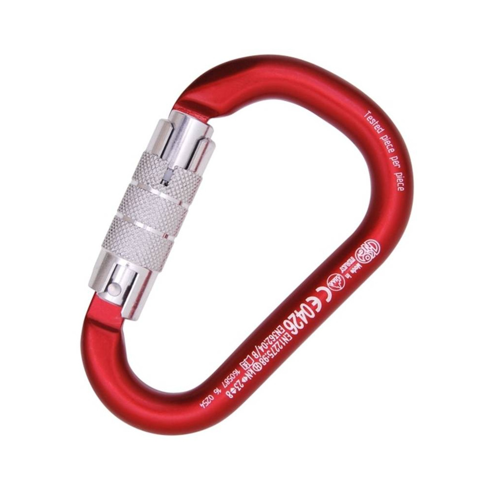 Mosquetão Hms Napik Twist Lock – Vermelho – Kong