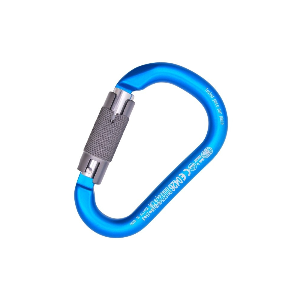 Mosquetão Hms Napik Auto Block – Azul – Kong Mosquetão Hms Napik Auto Block – Azul – Kong