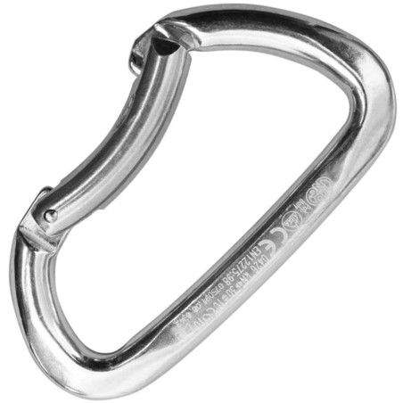 Mosquetão Guide Bent Gate – Prateado – Kong
