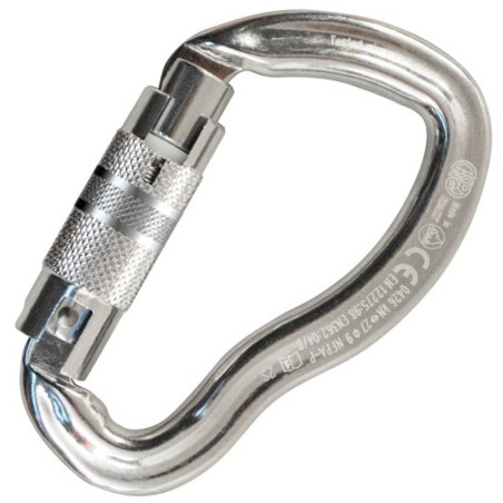 Mosquetão Ergo Twist Lock – Prateado – Kong