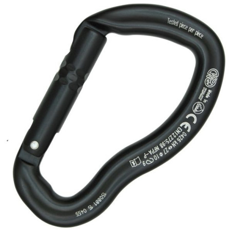 Mosquetão Ergo Straight Gate – Preto – Kong