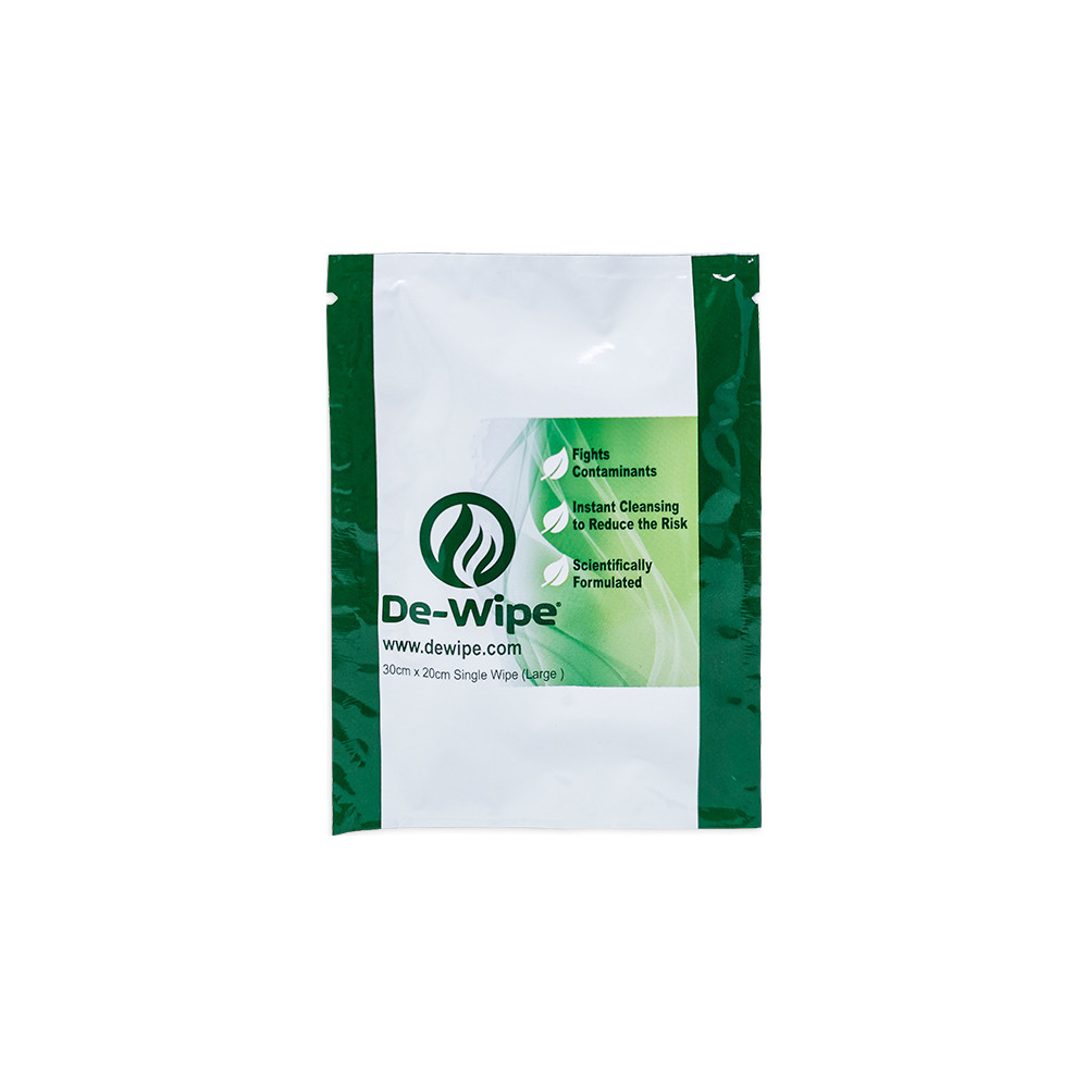 Lenços Descontaminantes - Lenço Individual Pequeno 30x20cm Lenços Descontaminantes - Lenço Individual Pequeno 30x20cm
