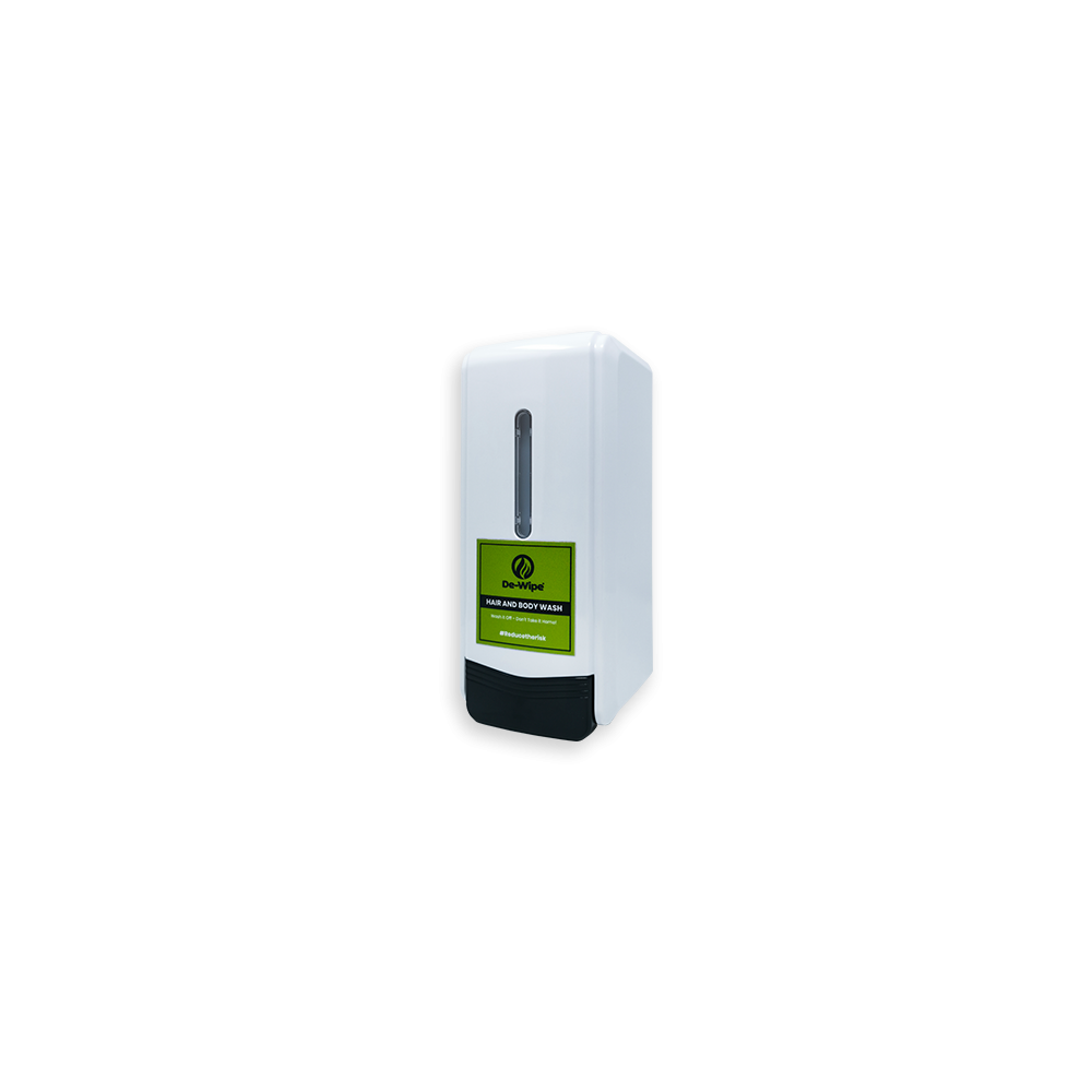 Dispensador de 1 litro para Champô / Gel banho All in One DE-WIPE