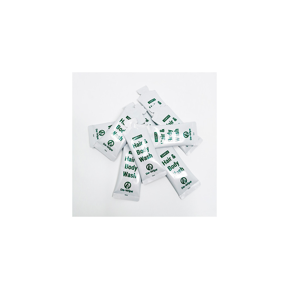 Unidose Champô / Gel banho DE-WIPE - 10ml Unidose Champô / Gel banho DE-WIPE - 10ml