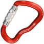 Mosquetão Ferrata Twist Lock – Vermelho – Kong