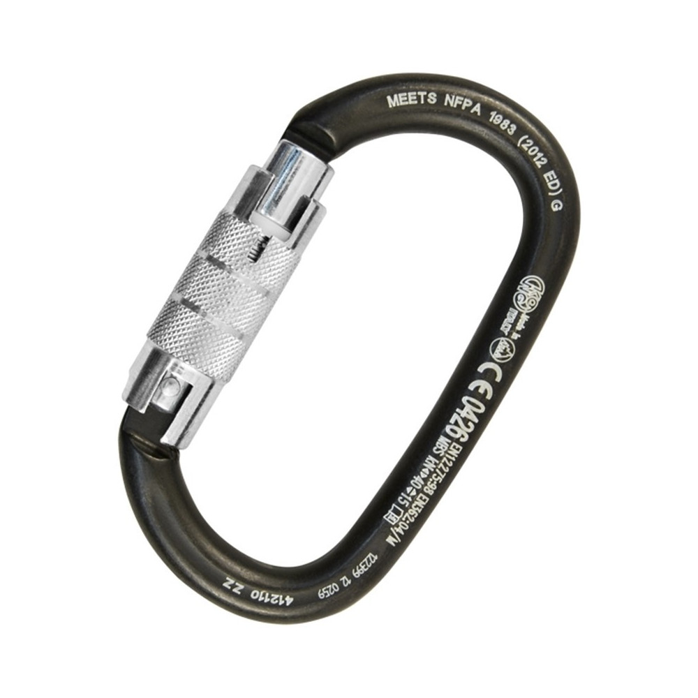 Mosquetão Ovalone Carbon Twist Lock – Kong