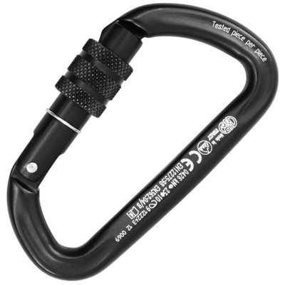 Mosquetão Trapper Screw Sleeve – Preto – Kong